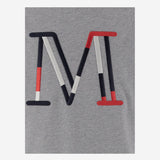 T-SHIRT IN COTONE CON LOGO 8C0000589AFV 980 MONCLER ENFANTS 