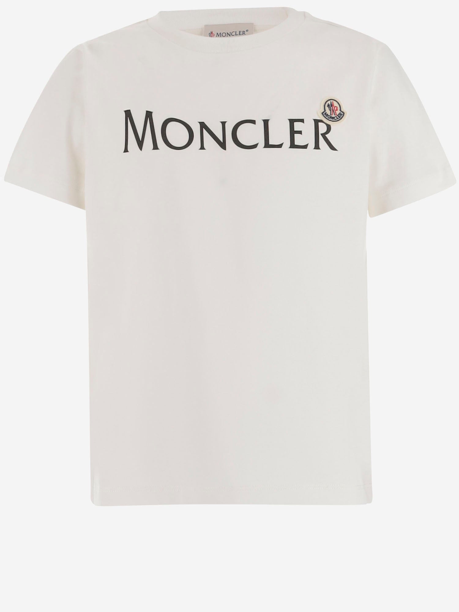 T-SHIRT IN COTONE CON LOGO 8C0001889AFV 034 MONCLER ENFANTS 