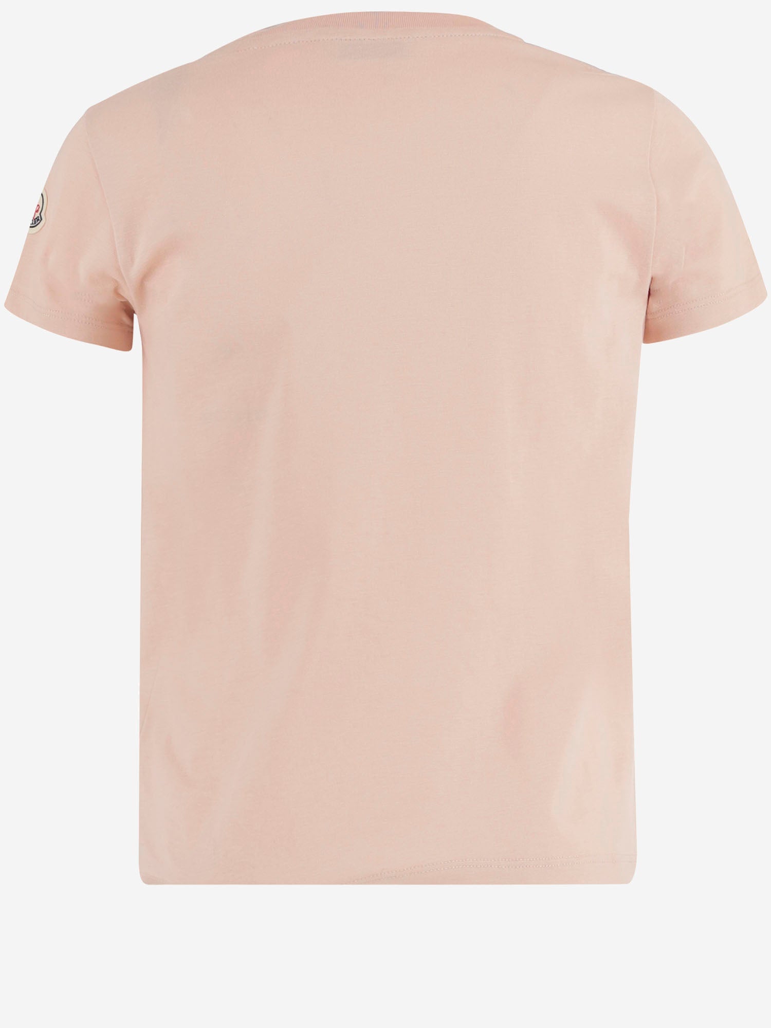 T-SHIRT IN COTONE CON LOGO 8C0003583907 514 MONCLER ENFANTS 