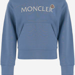 felpa in cotone con cappuccio 8G00017899PS 714 MONCLER ENFANTS 
