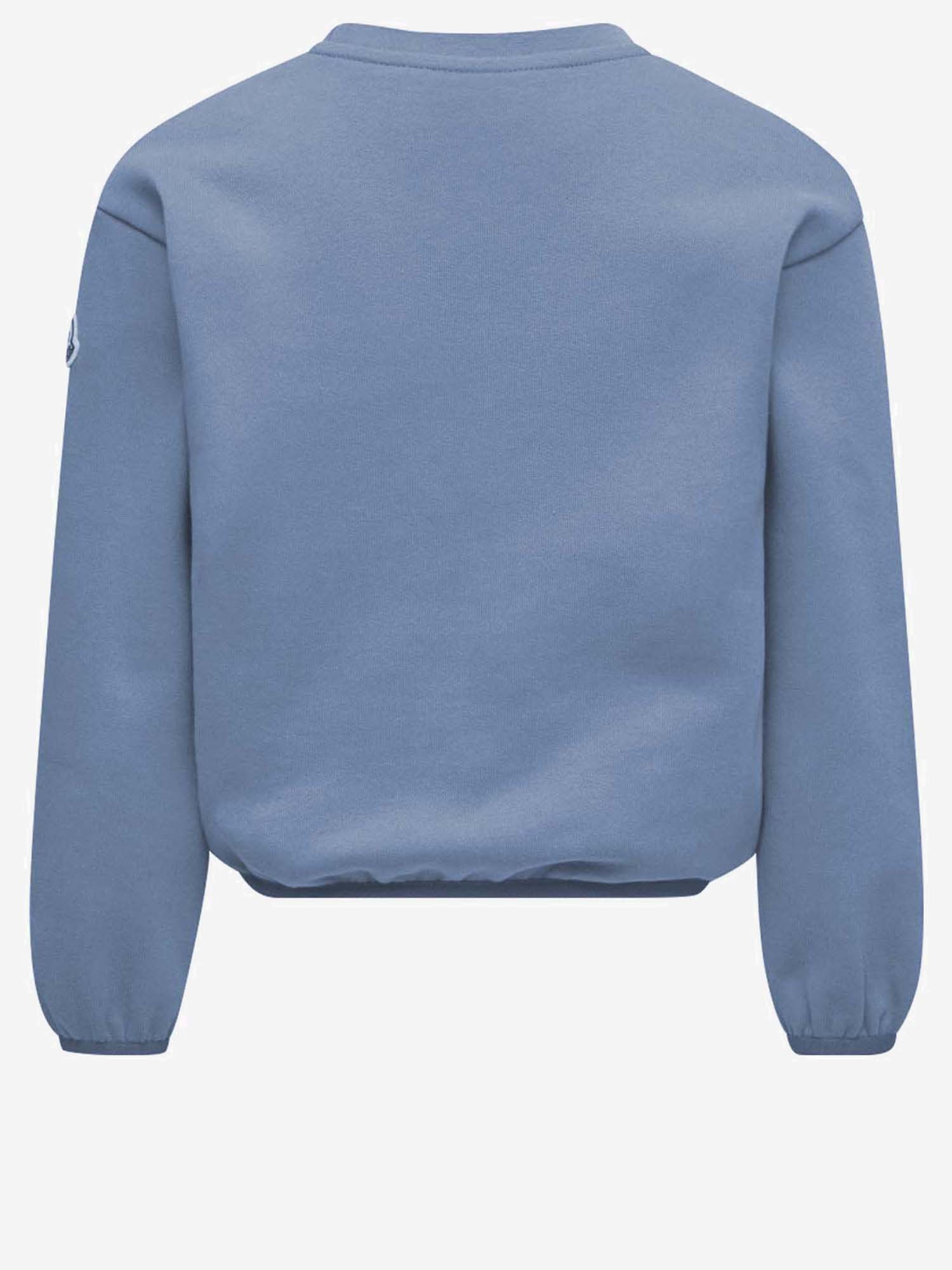 FELPA IN COTONE CON LOGO TEDDY 8G00021899PS 717 MONCLER ENFANTS 