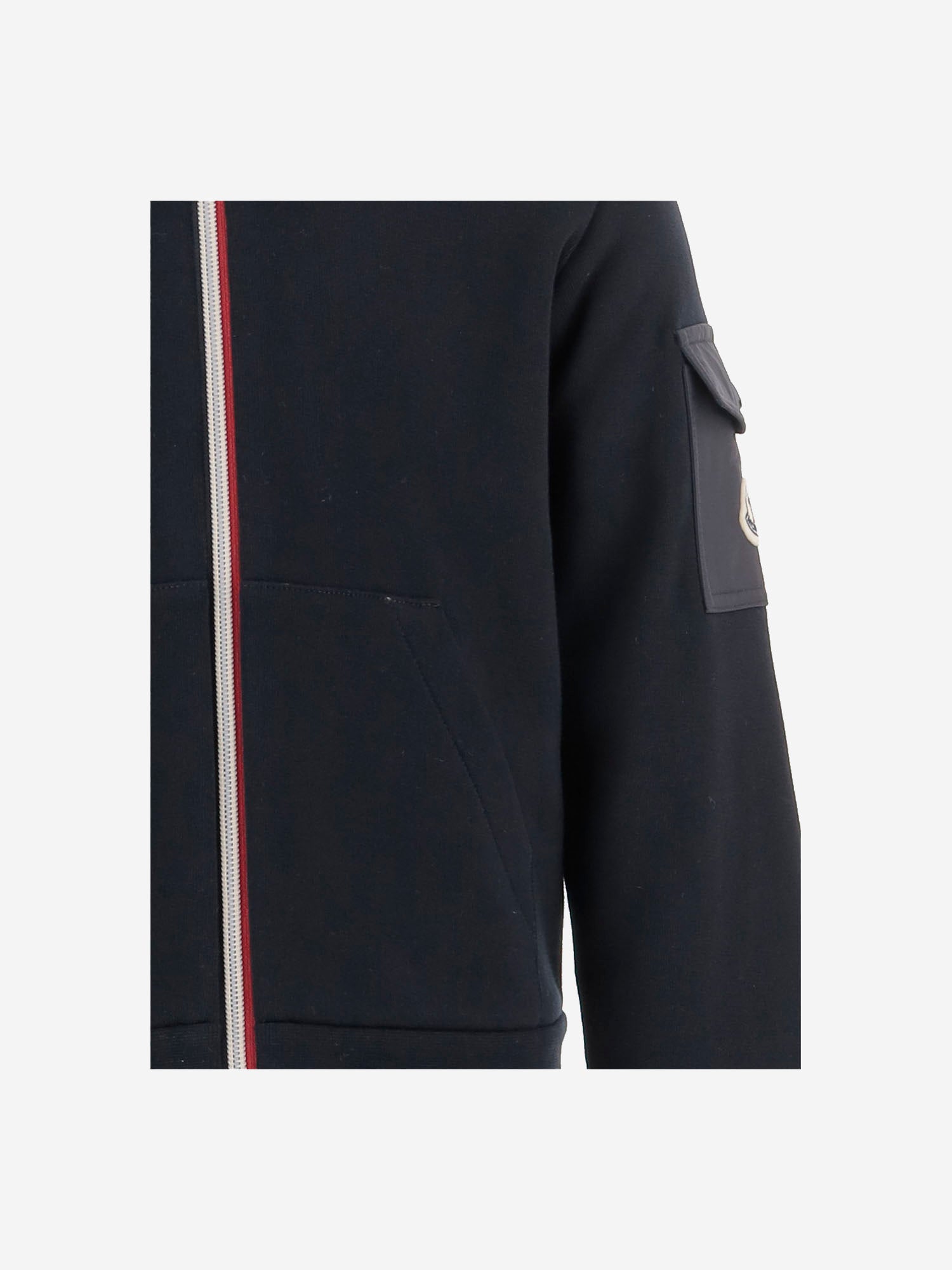 FELPA IN NYLON CON LOGO 8G00026899PS 778 MONCLER ENFANTS 