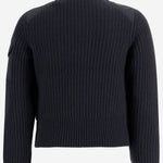 GIUBBOTTO IBRIDO CON MANICHE IN MAGLIA 9B00009M1241 779 MONCLER ENFANTS 