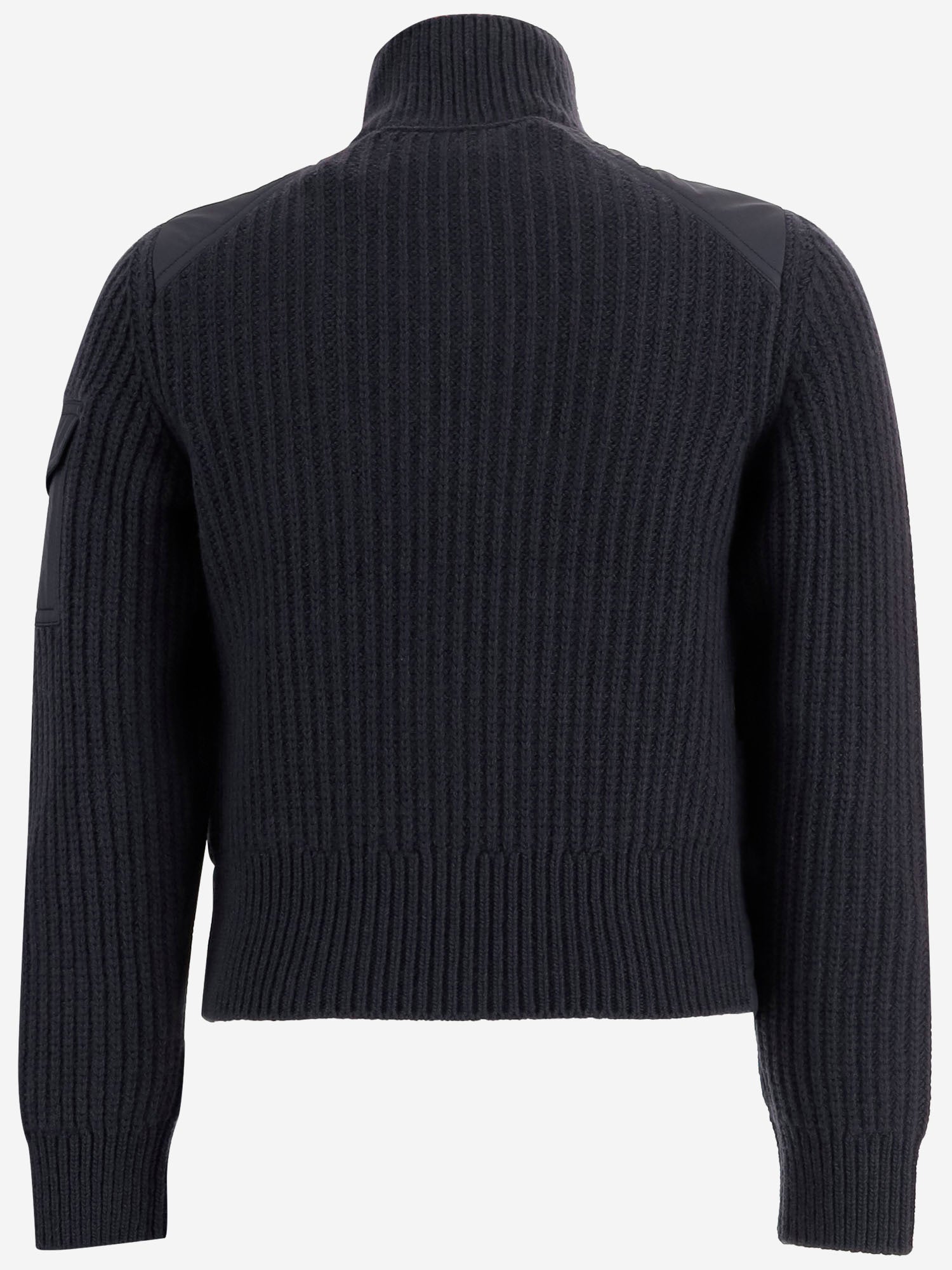 GIUBBOTTO IBRIDO CON MANICHE IN MAGLIA 9B00009M1241 779 MONCLER ENFANTS 