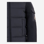 GIUBBOTTO IBRIDO CON MANICHE IN MAGLIA 9B00009M1241 779 MONCLER ENFANTS 