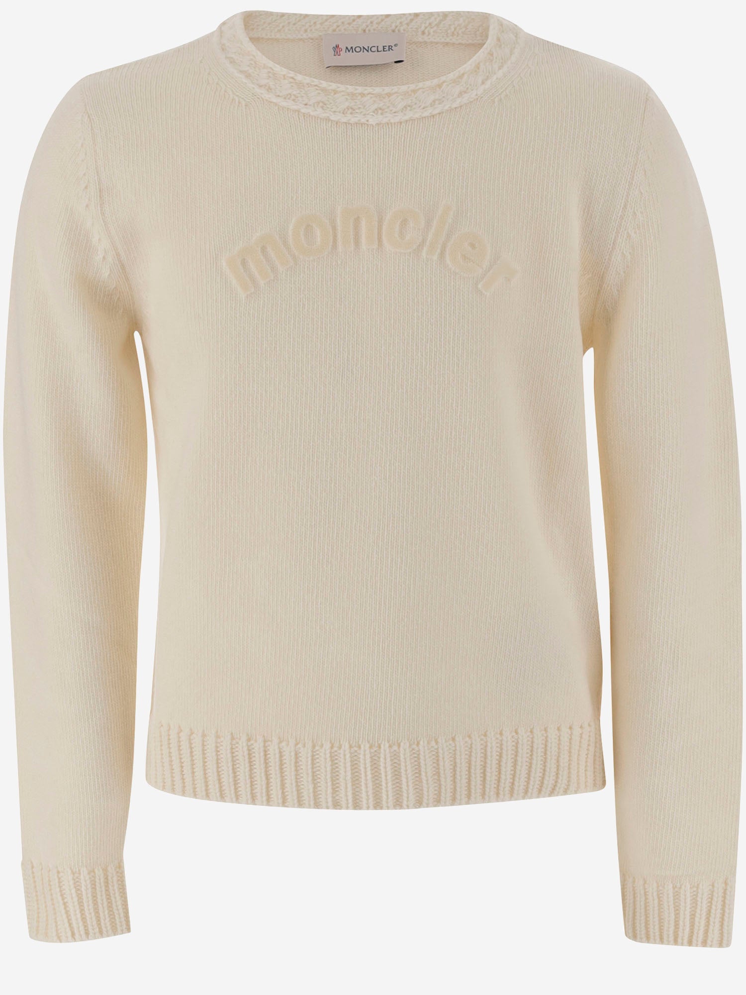 mAGLIA CON LOGO 9C00002M1241 034 MONCLER ENFANTS 