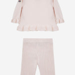 SET MAGLIA E PANTALONI IN MISTO COTONE 9G00003M4281 506 MONCLER ENFANTS 