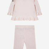 SET MAGLIA E PANTALONI IN MISTO COTONE 9G00003M4281 506 MONCLER ENFANTS 