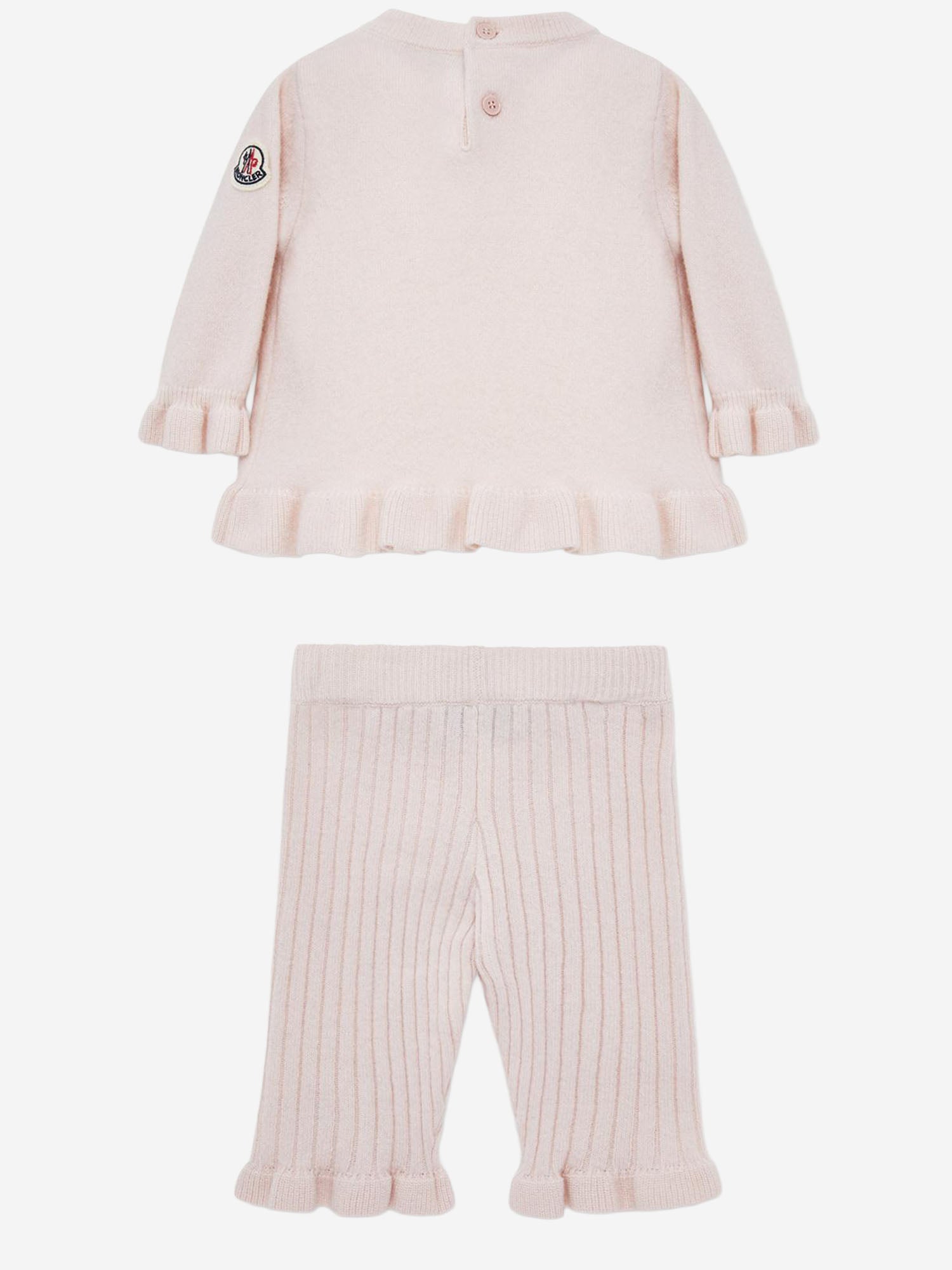 SET MAGLIA E PANTALONI IN MISTO COTONE 9G00003M4281 506 MONCLER ENFANTS 