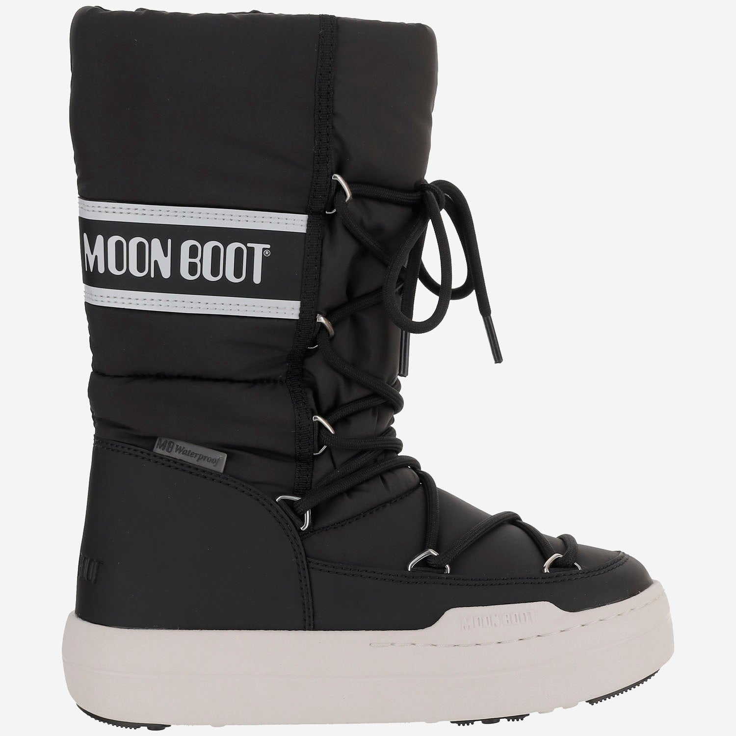 STIVALI ALTI IN NYLON 3440130. N001 MOON BOOT KIDS 