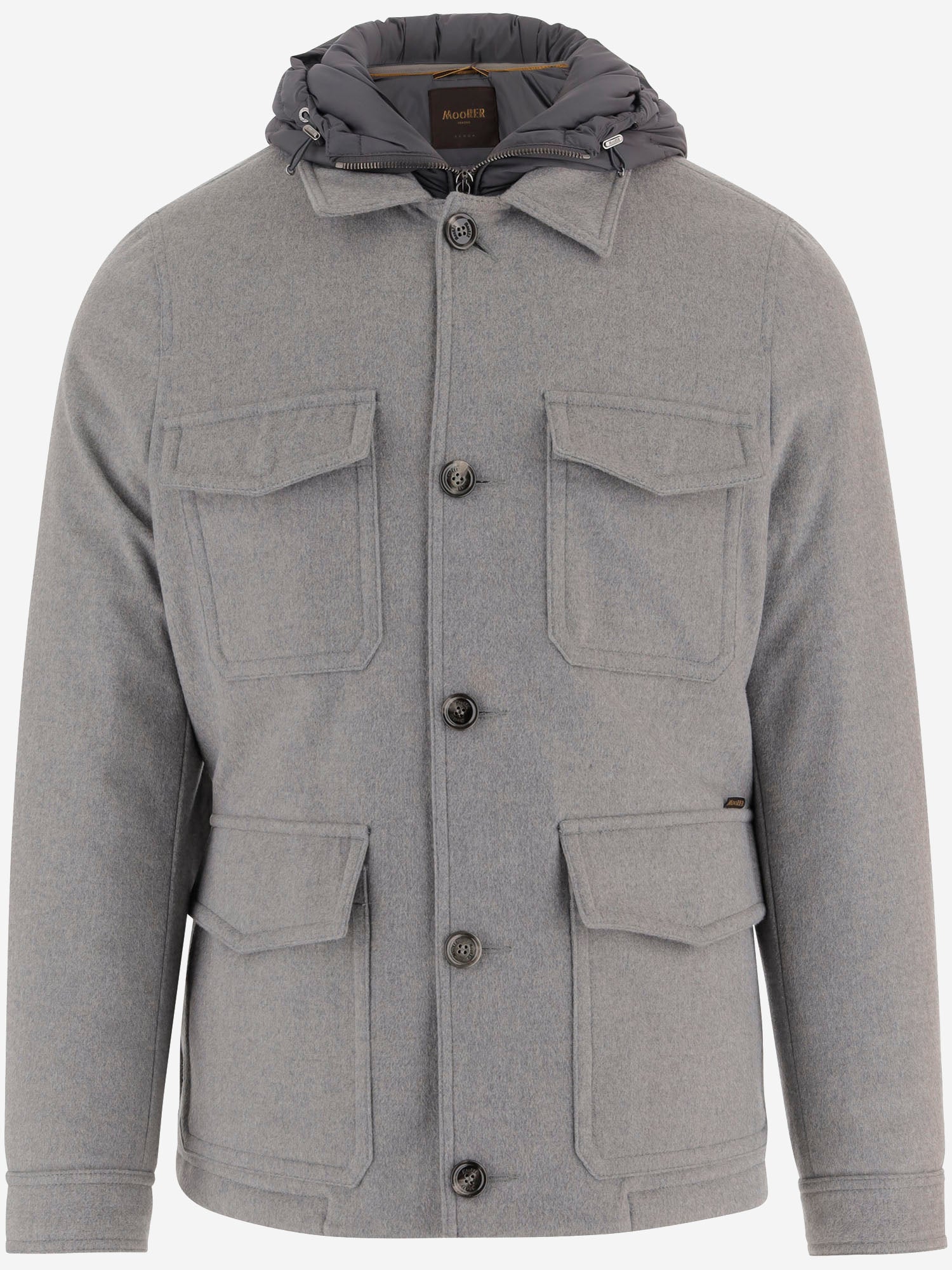 GIUBBOTTO IN MISTO LANA E CASHMERE MOUGI101197 U0051 MOORER 