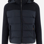 PIUMINO imbottito con maniche in misto cashmere MOUGI101201 V1980 MOORER 