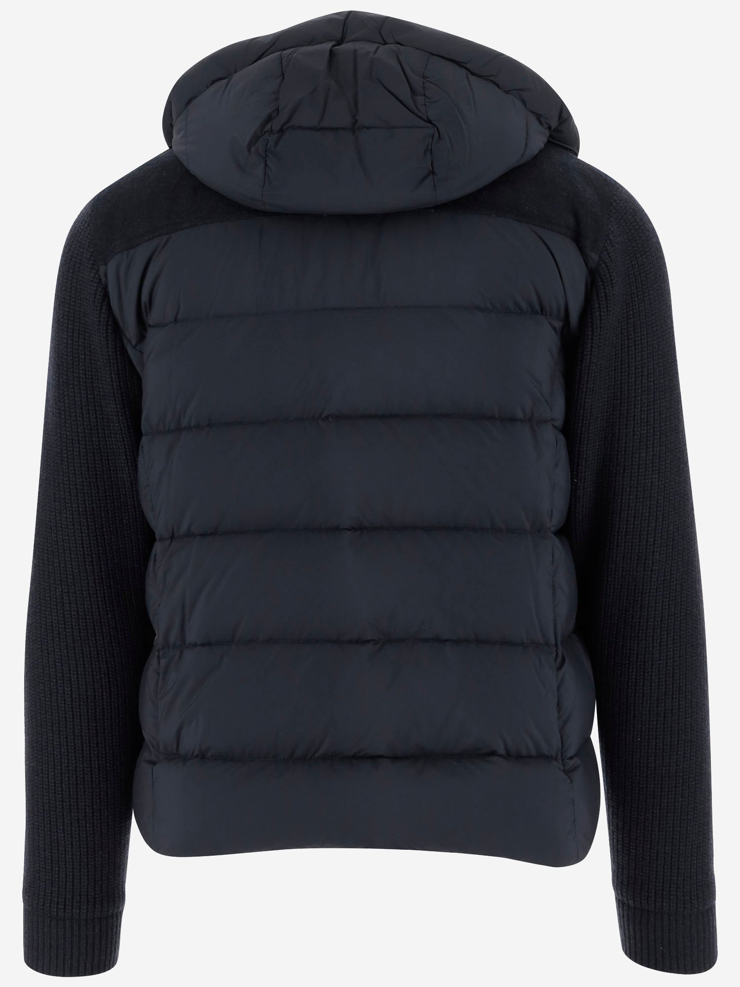PIUMINO imbottito con maniche in misto cashmere MOUGI101201 V1980 MOORER 