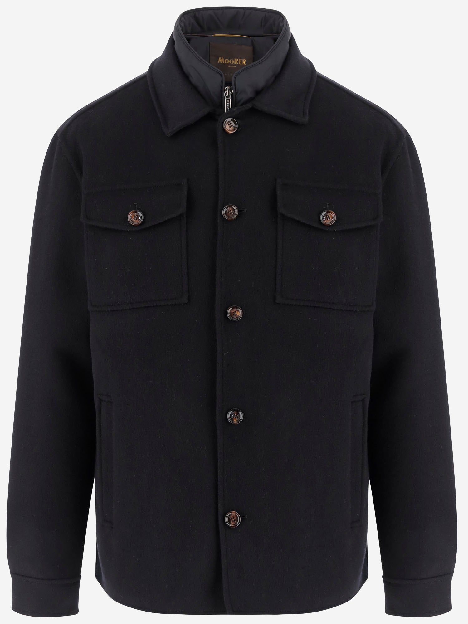 GIACCA IN LANA E CASHMERE MOUGI200328 U0152 MOORER 
