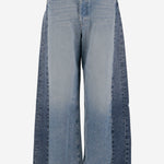 JEANS PATCHWORK IN DENIM DI COTONE 11316 1085BDK MOTHER 