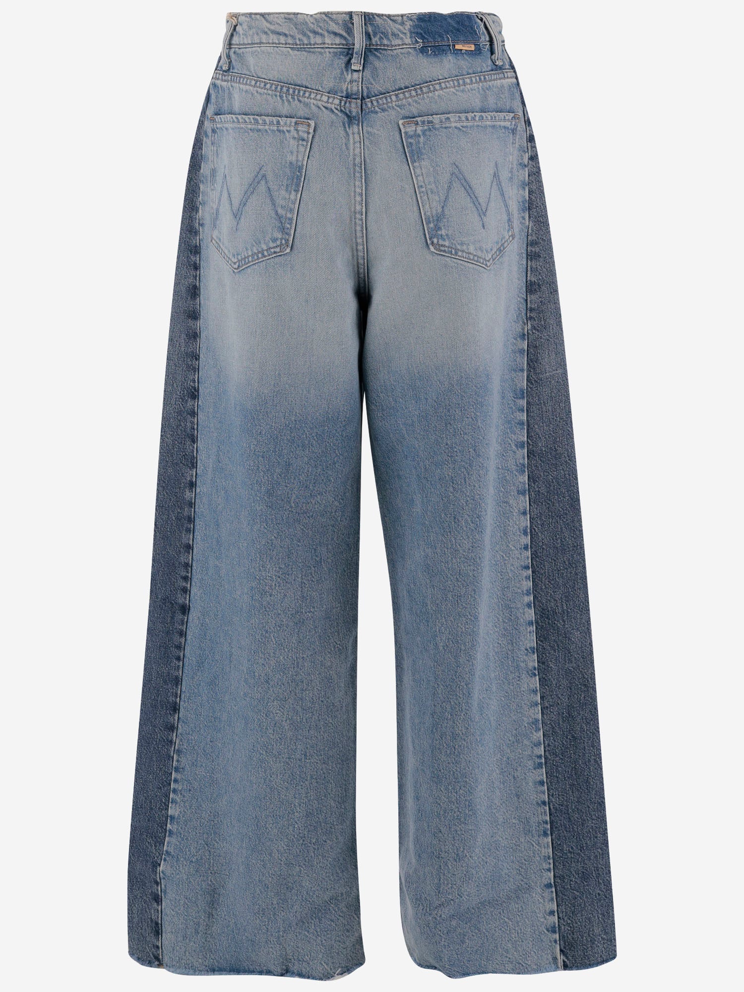 JEANS PATCHWORK IN DENIM DI COTONE 11316 1085BDK MOTHER 