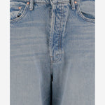 JEANS PATCHWORK IN DENIM DI COTONE 11316 1085BDK MOTHER 
