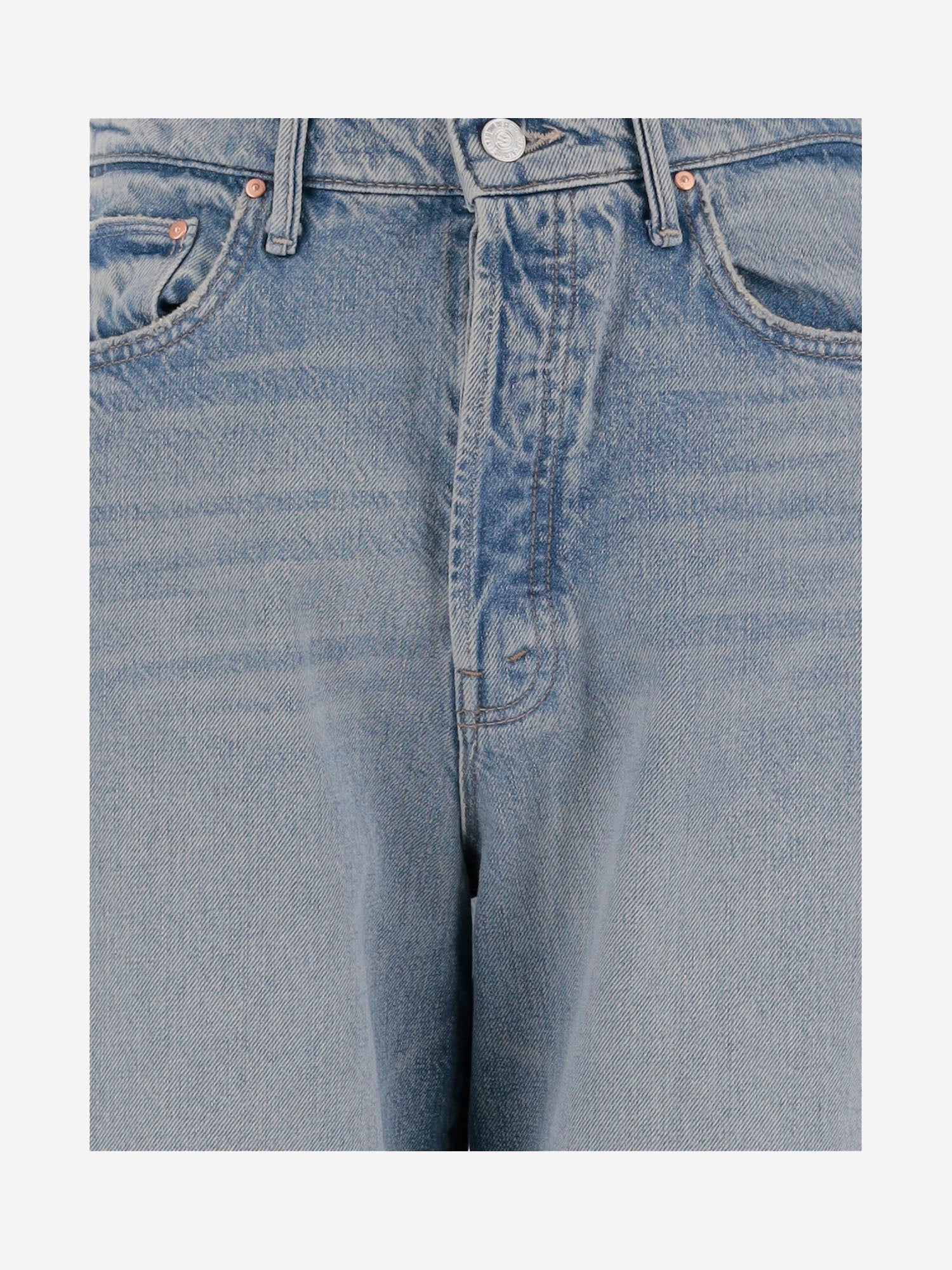 JEANS PATCHWORK IN DENIM DI COTONE 11316 1085BDK MOTHER 