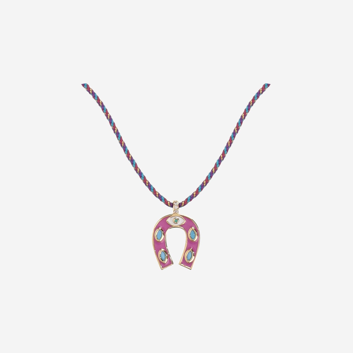 COLLANA MINI FERRO DI CAVALLO CO373 ORO MYA BAY 