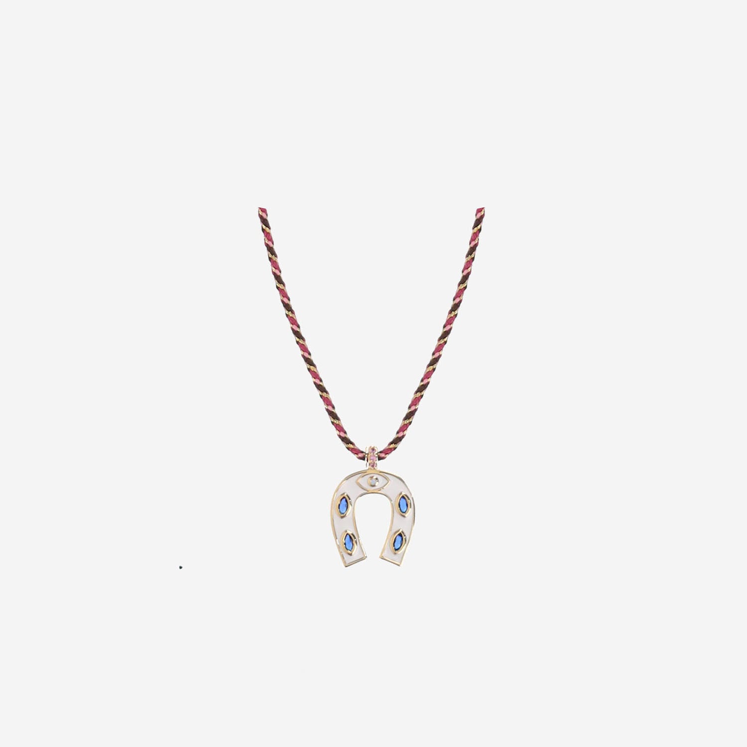 COLLANA MINI FERRO DI CAVALLO CO374 ORO MYA BAY 
