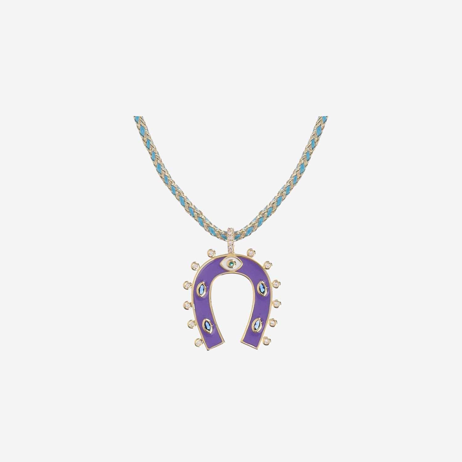 COLLANA MINI FERRO DI CAVALLO CO376 ORO MYA BAY 