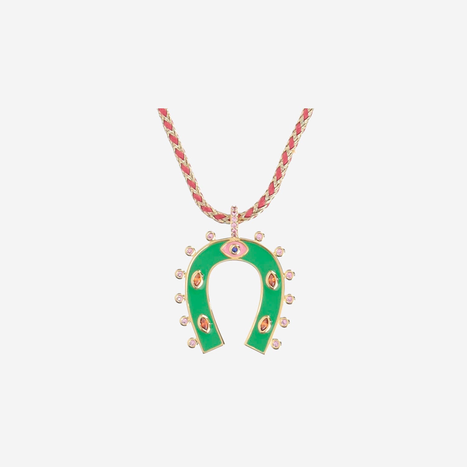 COLLANA FERRO DI CAVALLO CO377 ORO MYA BAY 
