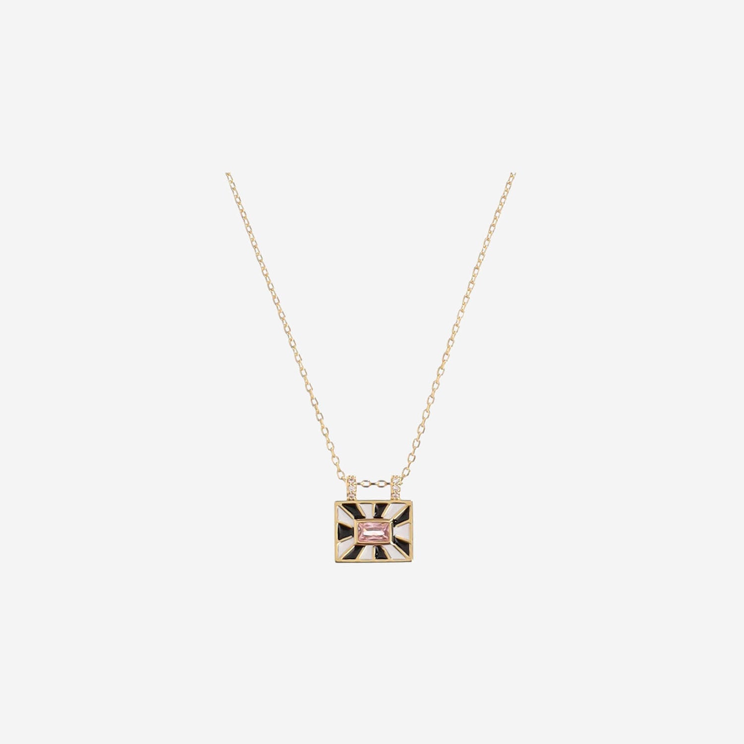 COLLANA EL PASO BLACK AND WHITE CO380 ORO MYA BAY 