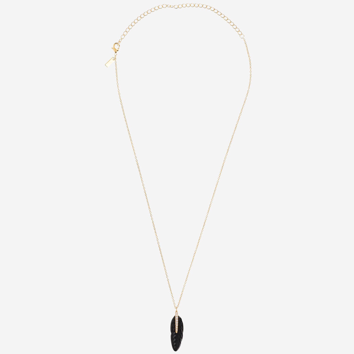 COLLANA PLUME CO382 ORO MYA BAY 
