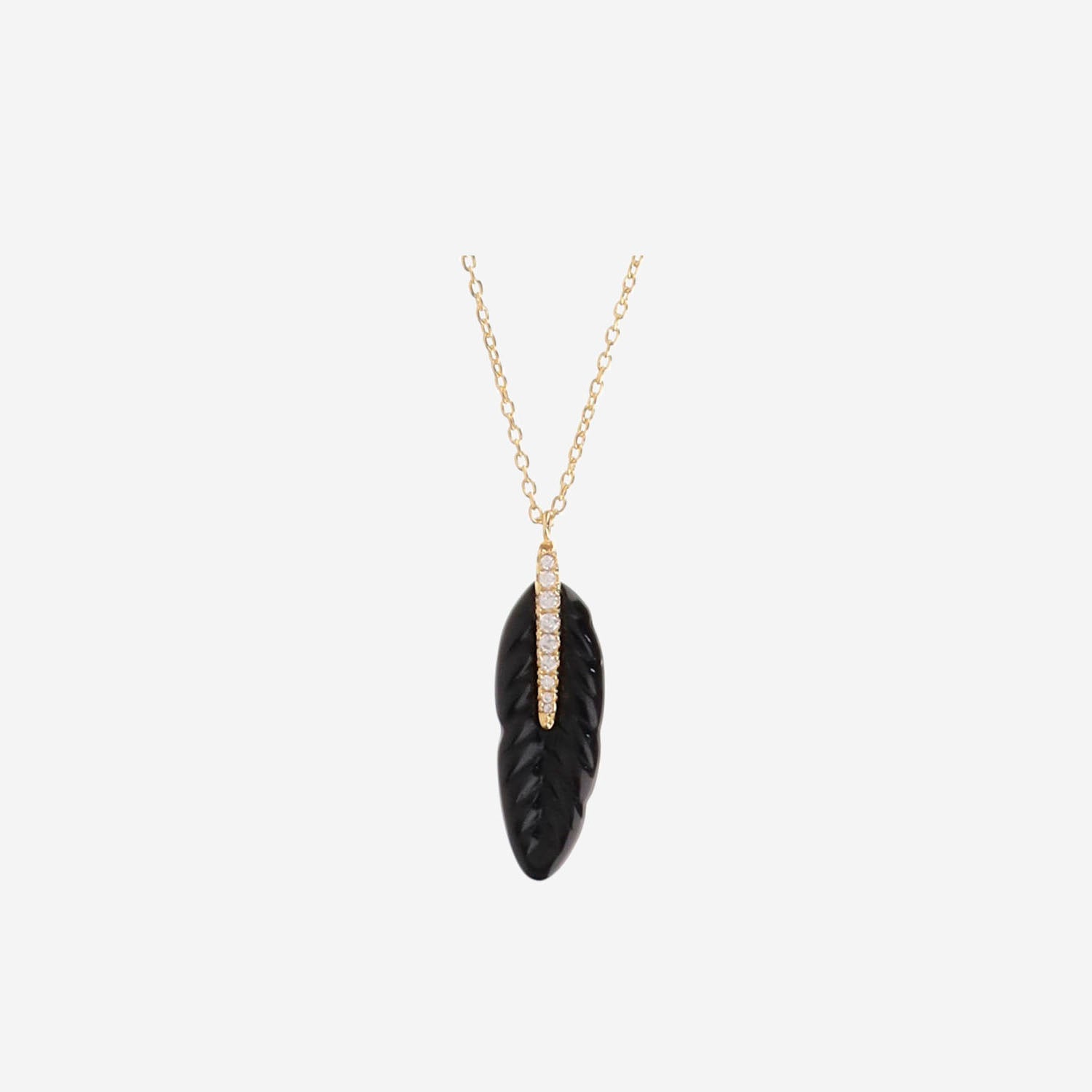 COLLANA PLUME CO382 ORO MYA BAY 