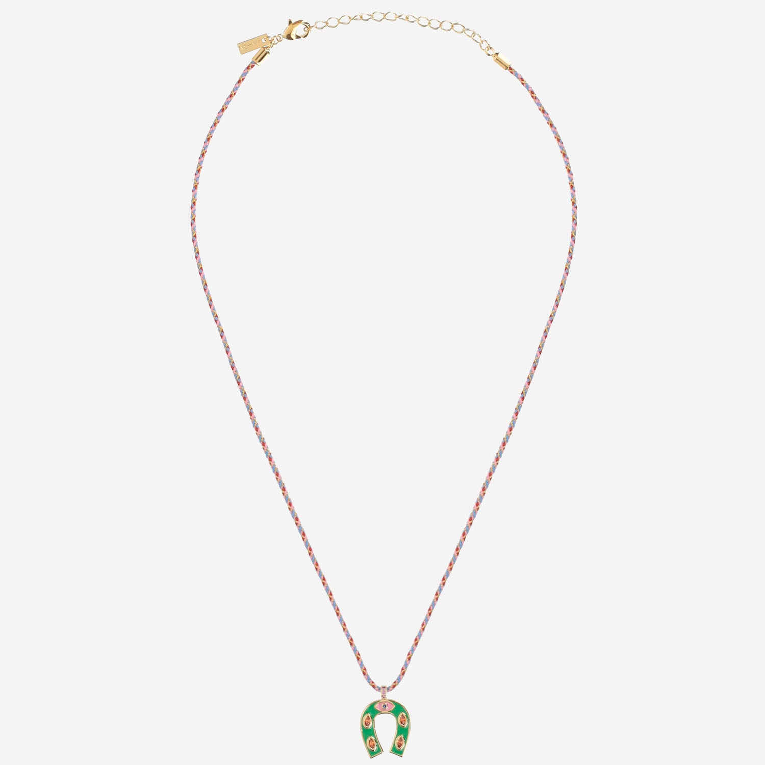 COLLANA MINI FERRO DI CAVALLO CO389 ORO MYA BAY 