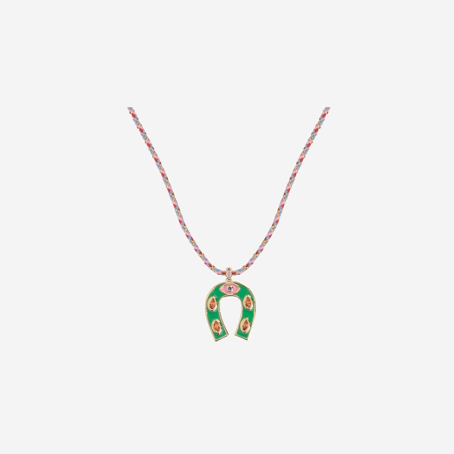 COLLANA MINI FERRO DI CAVALLO CO389 ORO MYA BAY 