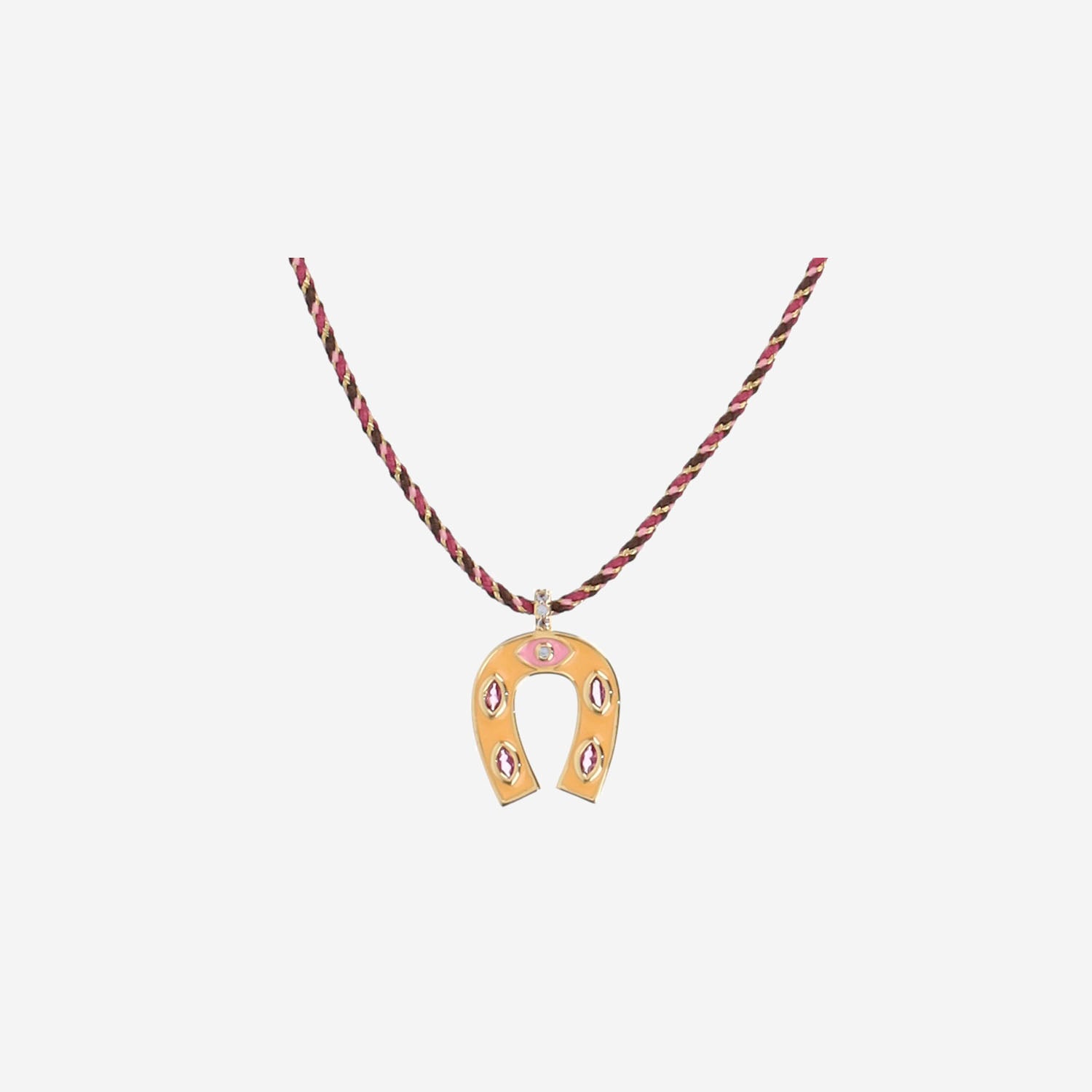 COLLANA MINI FERRO DI CAVALLO CO390 ORO MYA BAY 