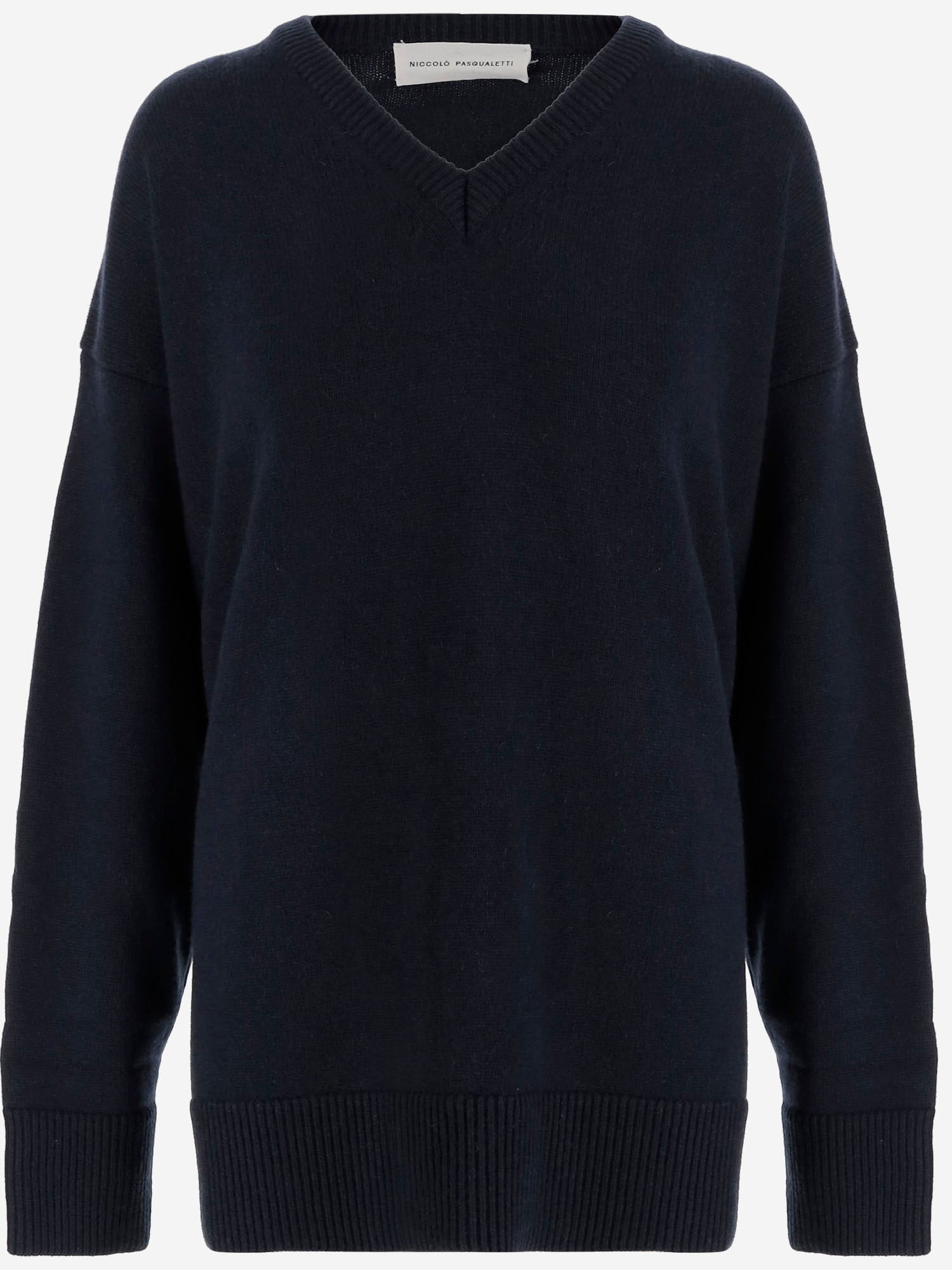 MAGLIONE IN CASHMERE K006 CASHNAVY NICCOLO PASQUALETTI 