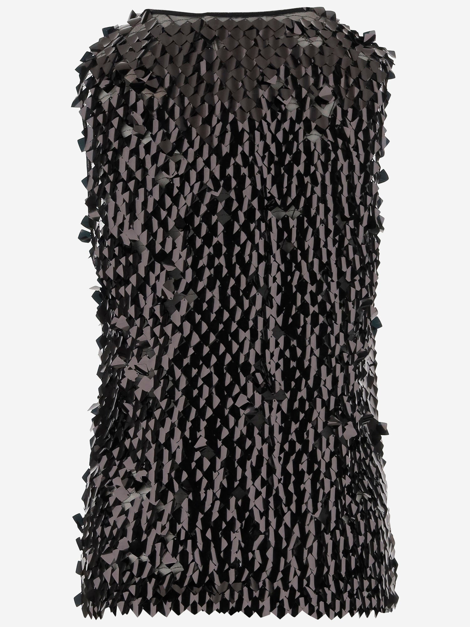 CANOTTA CON PAILLETTE T001 SDSTBLACK NICCOLO PASQUALETTI 