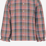 CAMICIA IN COTONE CON MOTIVO A QUADRI DIVA 12 NICOLETTA FANNA KIDS 