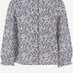CAMICIA IN COTONE CON MOTIVO FLOREALE DIVA 504 NICOLETTA FANNA KIDS 