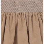 ABITO IN COTONE STRETCH CON SMOCK LILLI 56 NICOLETTA FANNA KIDS 