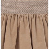 ABITO IN COTONE STRETCH CON SMOCK LILLI 56 NICOLETTA FANNA KIDS 