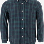 CAMICIA IN COTONE CON MOTIVO A QUADRI MBML 13 NICOLETTA FANNA KIDS 
