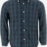 CAMICIA IN COTONE CON MOTIVO A QUADRI MBML 13 NICOLETTA FANNA KIDS 