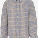 CAMICIA IN COTONE CON MOTIVO A QUADRI MBML 51 NICOLETTA FANNA KIDS 