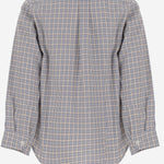 CAMICIA IN COTONE CON MOTIVO A QUADRI MBML 51 NICOLETTA FANNA KIDS 