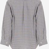 CAMICIA IN COTONE CON MOTIVO A QUADRI MBML 51 NICOLETTA FANNA KIDS 