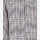 CAMICIA IN COTONE CON MOTIVO A QUADRI MBML 51 NICOLETTA FANNA KIDS 