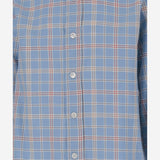 CAMICIA IN COTONE CON MOTIVO A QUADRI MBML 52 NICOLETTA FANNA KIDS 