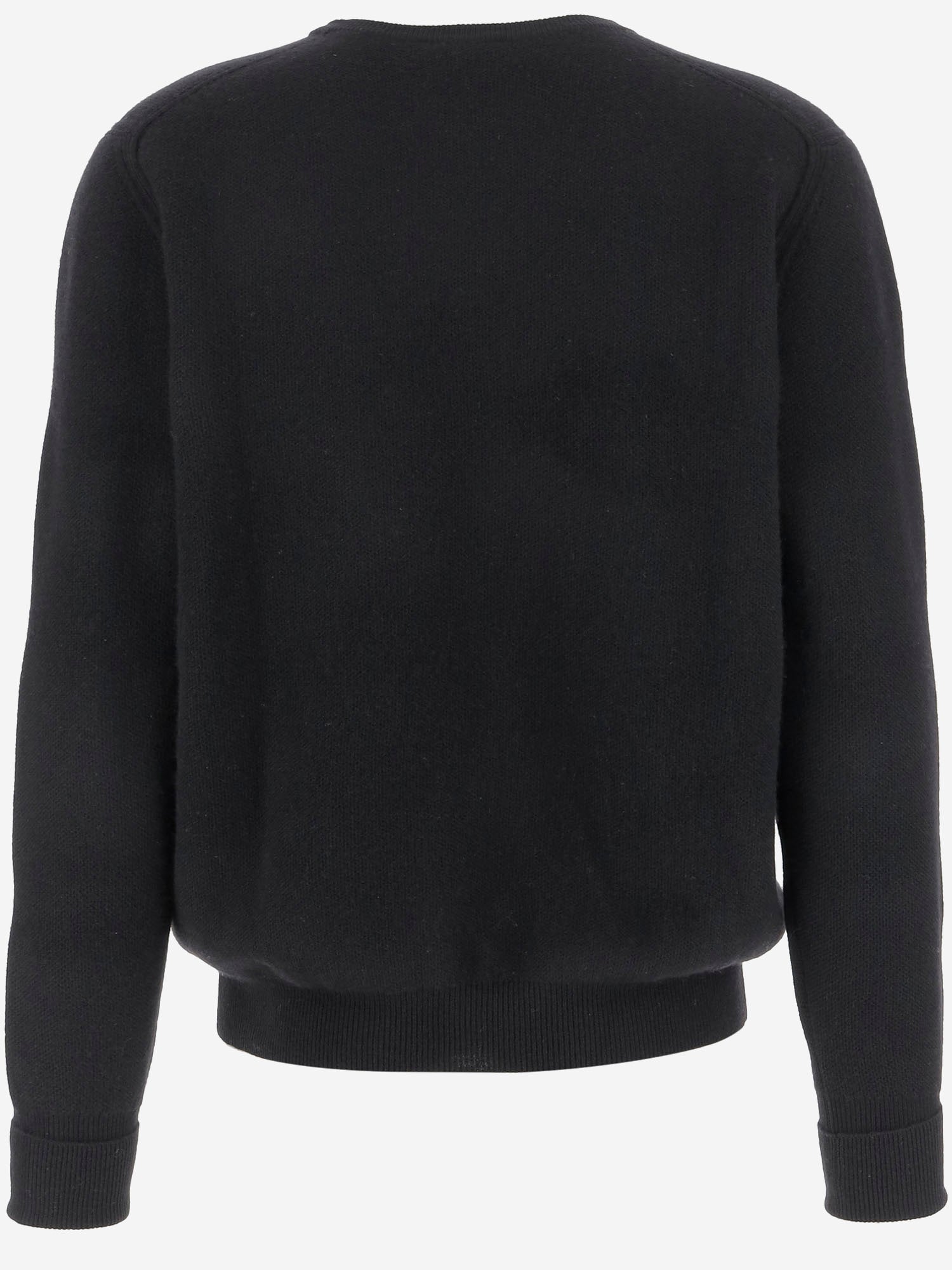 MAGLIONE IN CASHMERE U110WS ASPHALT OLIVER LATTUGHI 
