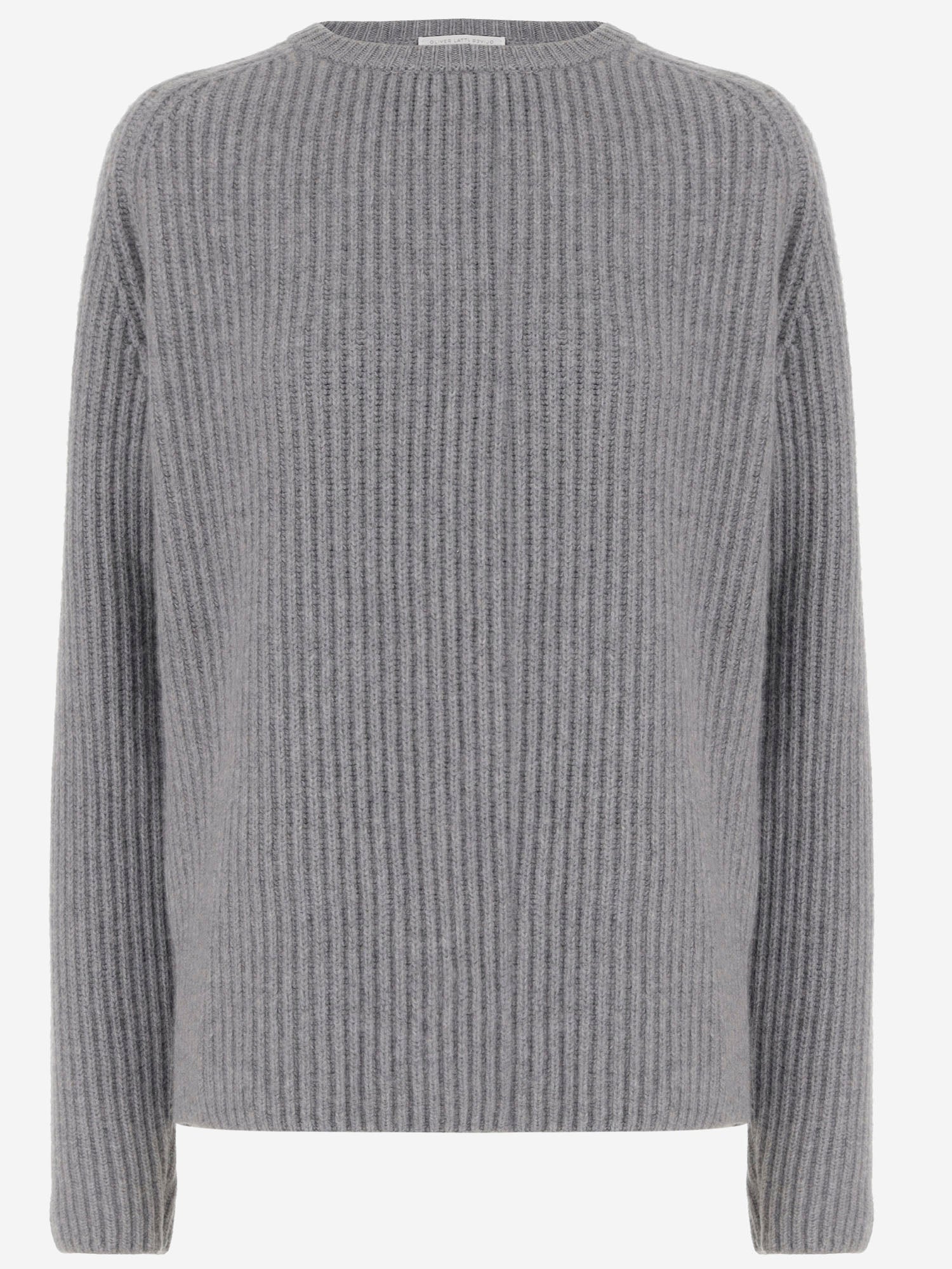 Maglione in cashmere U112WS SLATE OLIVER LATTUGHI 