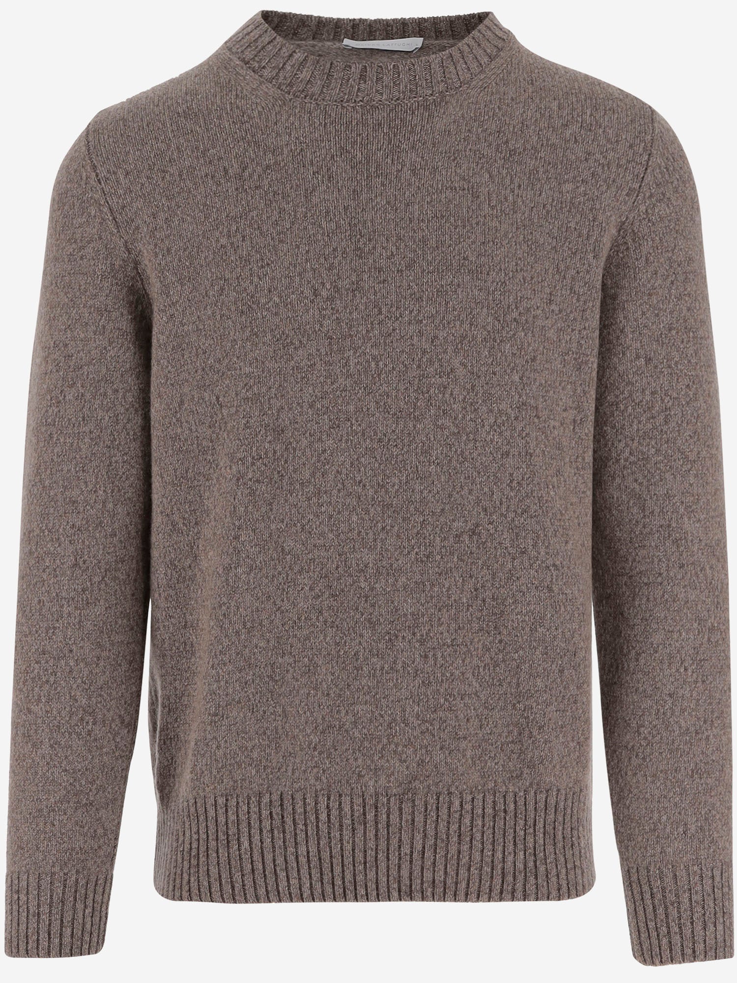 MAGLIONE IN CASHMERE U120WS BROWNMOULINE OLIVER LATTUGHI 