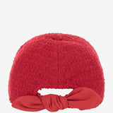 cappello da baseball in tweed di lana AC1110223 312R PATOU 