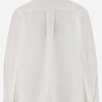 camicia ascot in cotone a collo alto BL045017 001W PATOU 